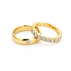 Diamond Wedding Ring Set