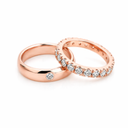 Diamond Wedding Ring Set
