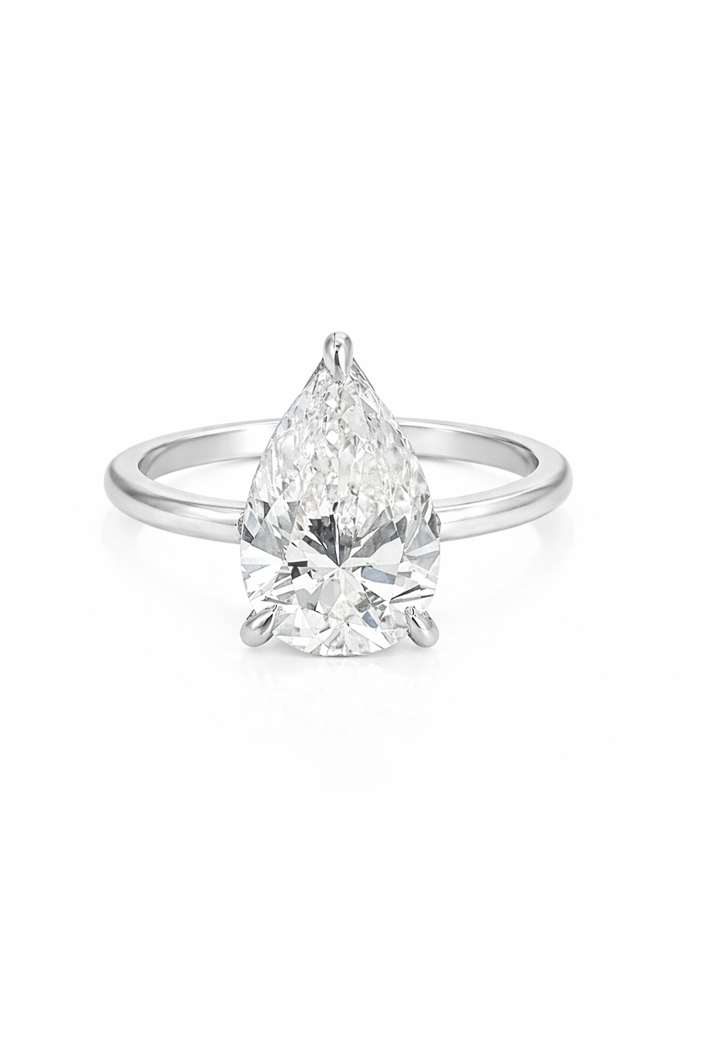 Royal pear ring