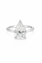 Royal pear ring