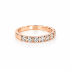 Channel-Set Diamond Band