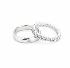 Diamond Wedding Ring Set