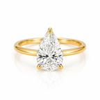 Royal pear ring