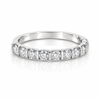 Channel-Set Diamond Band