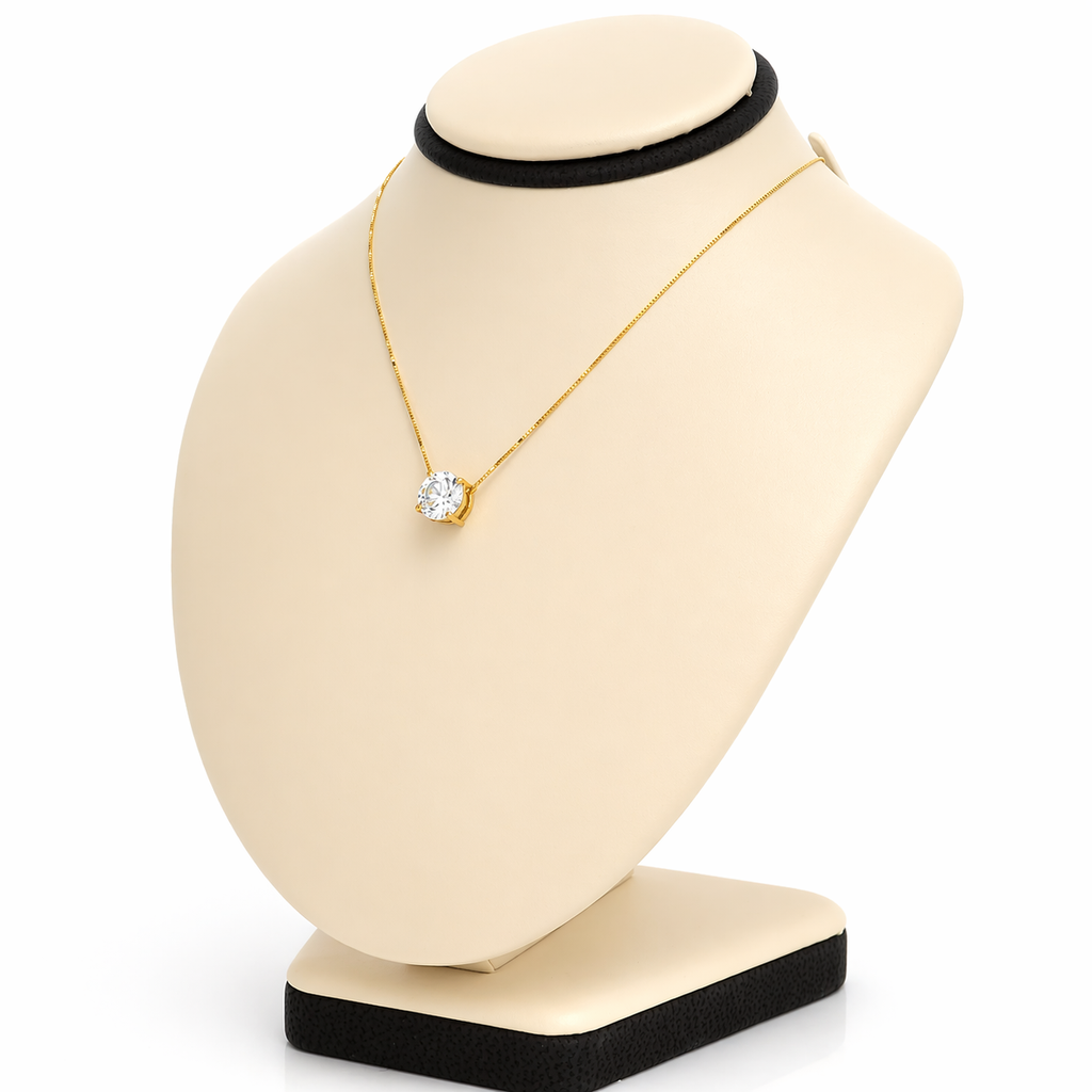 Grand Floating Round Pendant