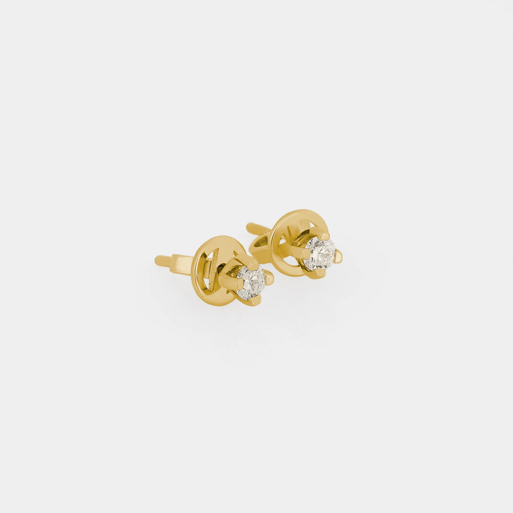 Diamond Stud Earrings 0.26ct