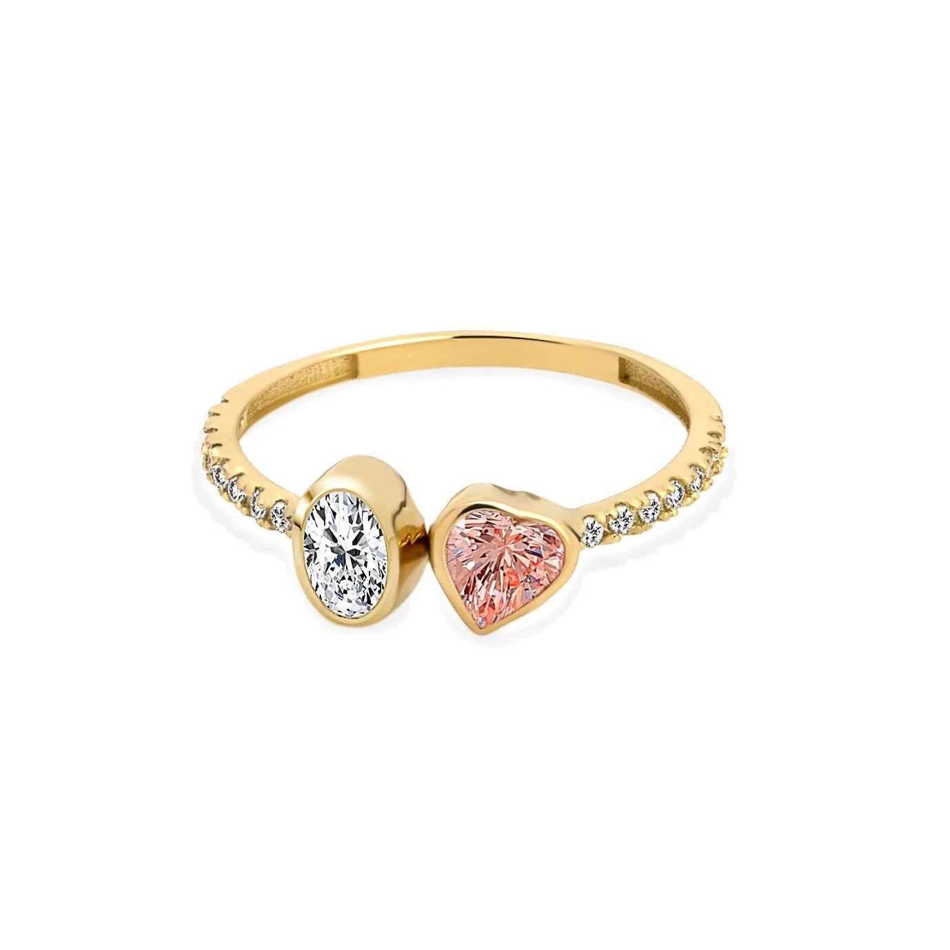 Eternal Duo Pink Ring