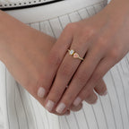 Eternal Duo Pink Ring