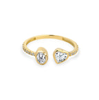 Dual love Diamond Ring