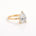 Royal pear ring