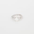 Channel-Set Engagement Ring