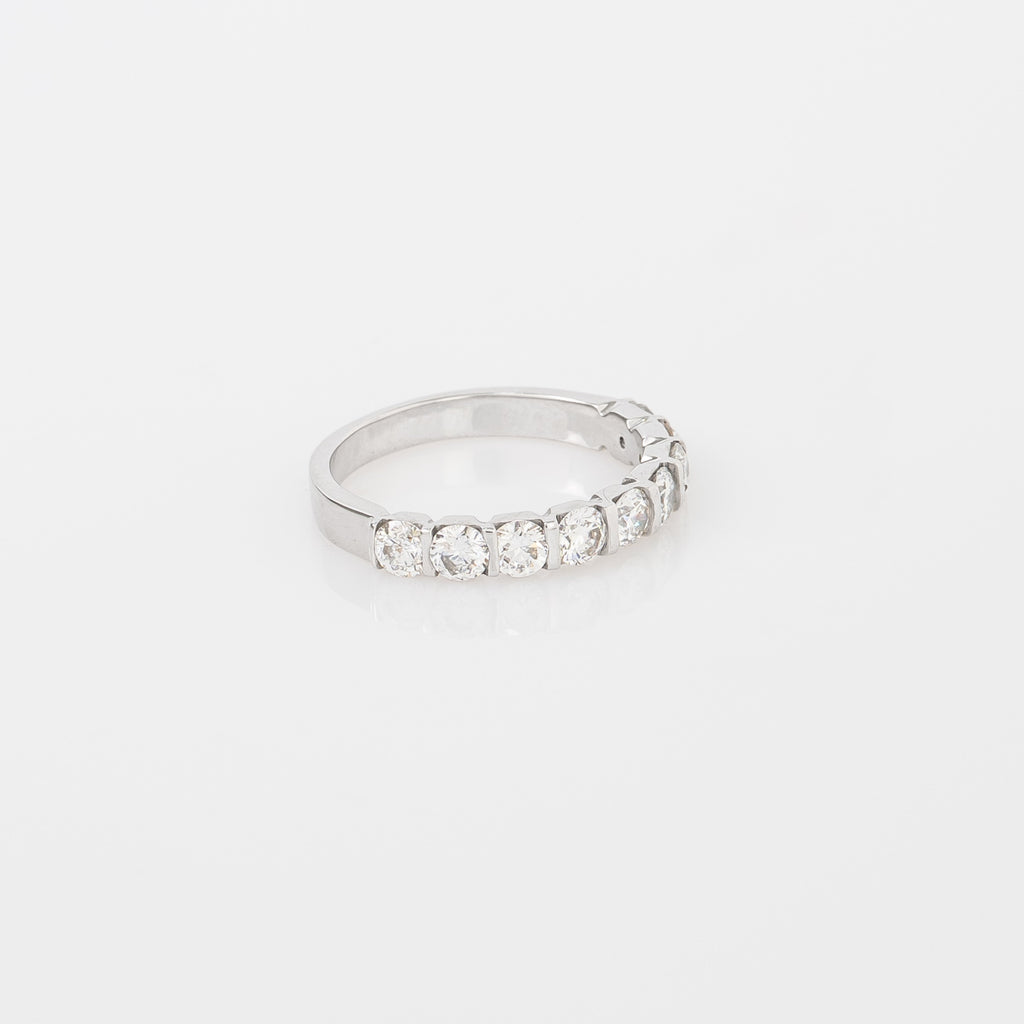 Channel-Set Diamond Band