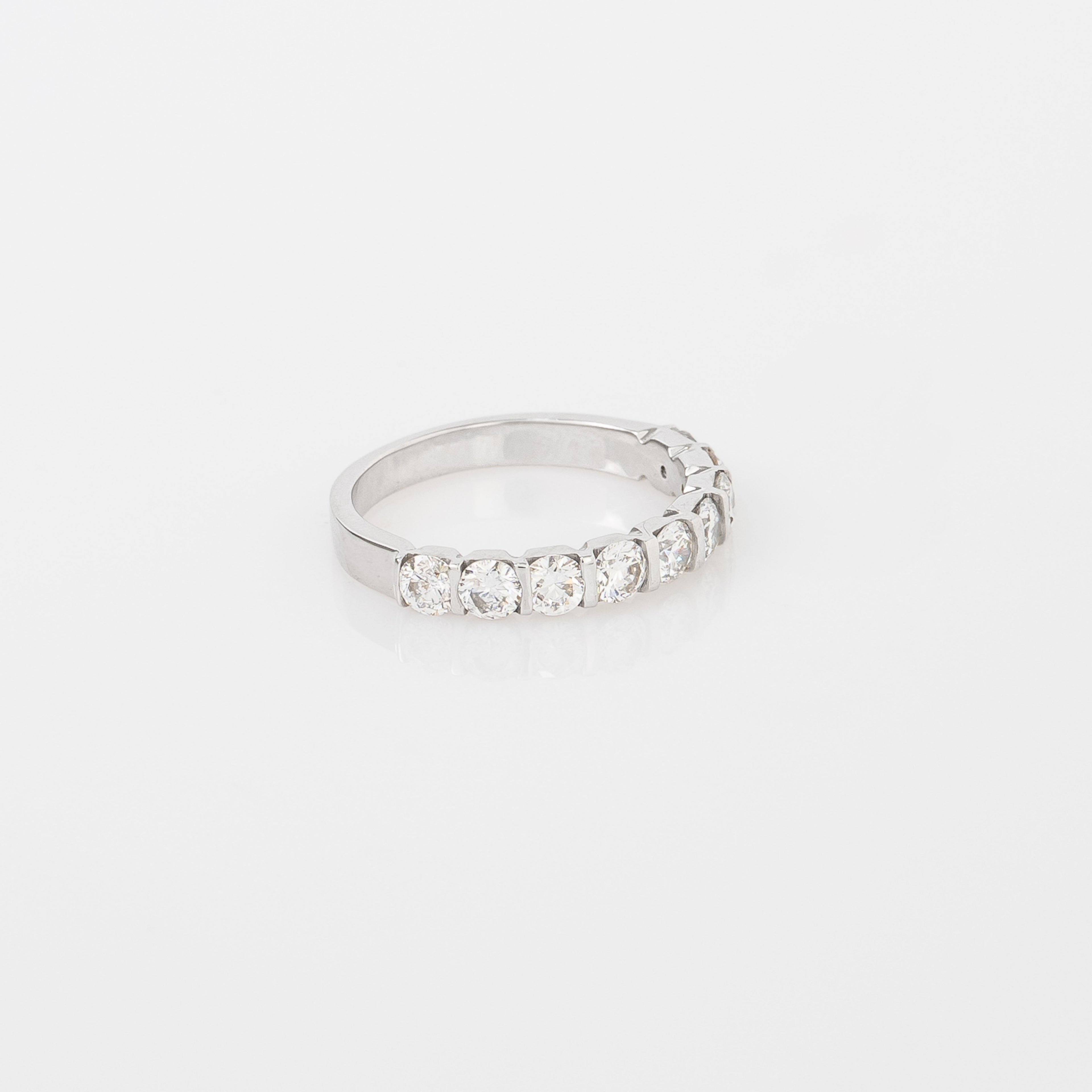 Channel-Set Diamond Band