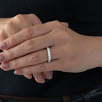 Channel-Set Diamond Band