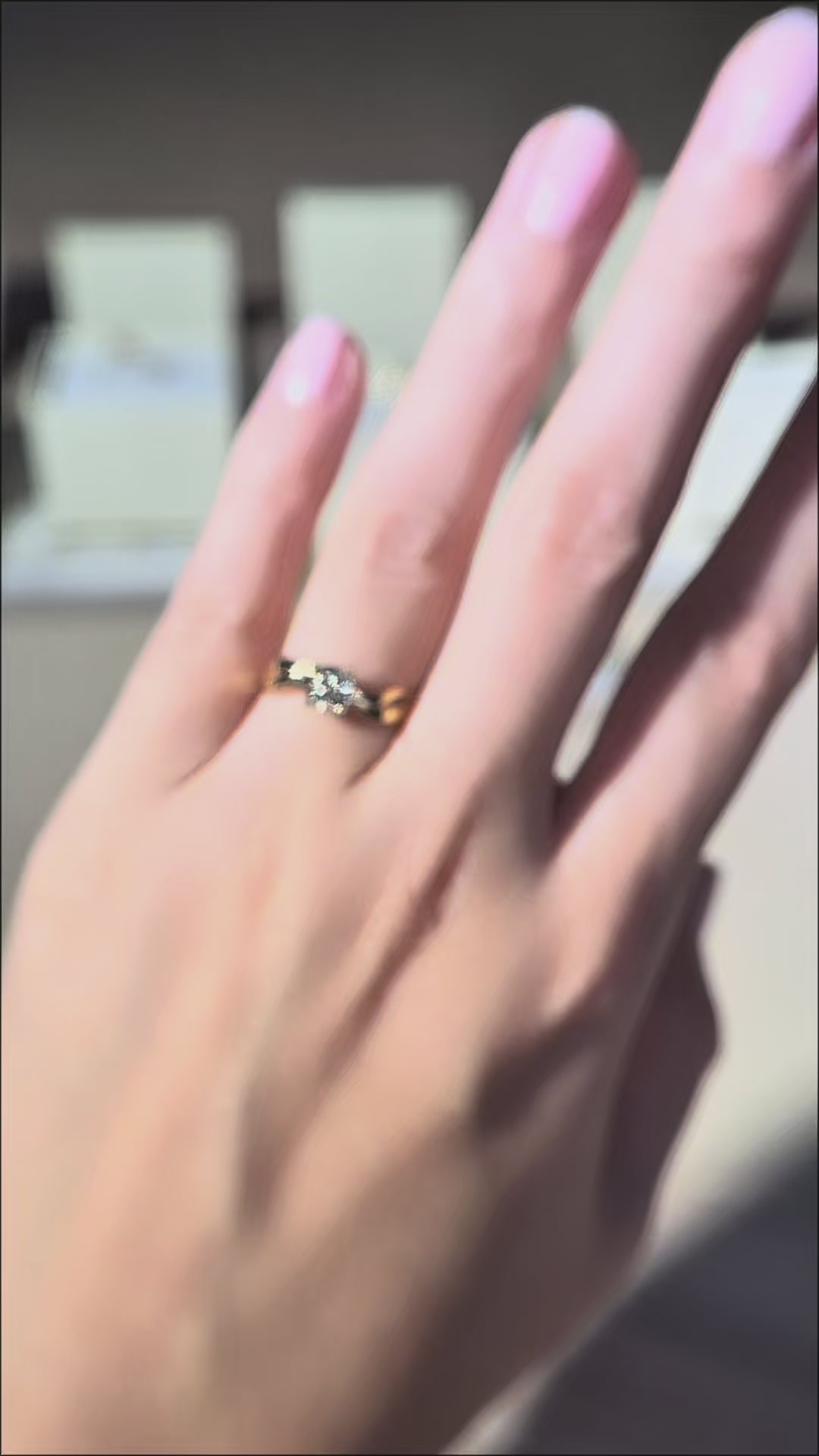 Intertwined Solitaire Ring 0.50ct